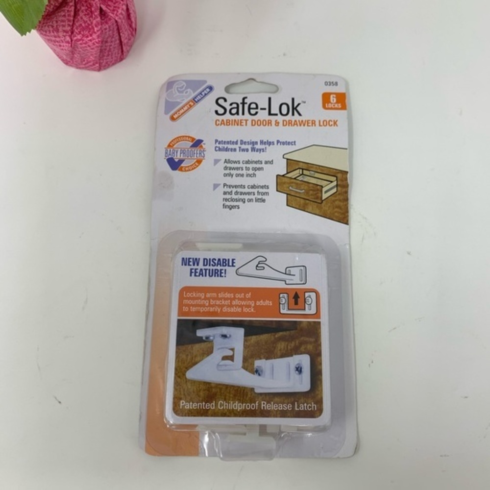 Mommy’s Helper Cabinet/Drawer 6 Lock Set!